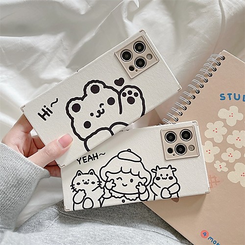 

Phone Case For Apple Back Cover iPhone 12 Pro Max 11 SE 2020 X XR XS Max 8 7 Shockproof Dustproof Pattern Graphic TPU