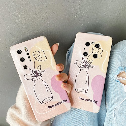 

Phone Case For Huawei Back Cover P40 P40 Pro Mate 40 Mate 40 Pro P30 P30 Pro Mate 30 Mate 30 Pro nova 5 nova 5 pro Shockproof Dustproof Flower TPU