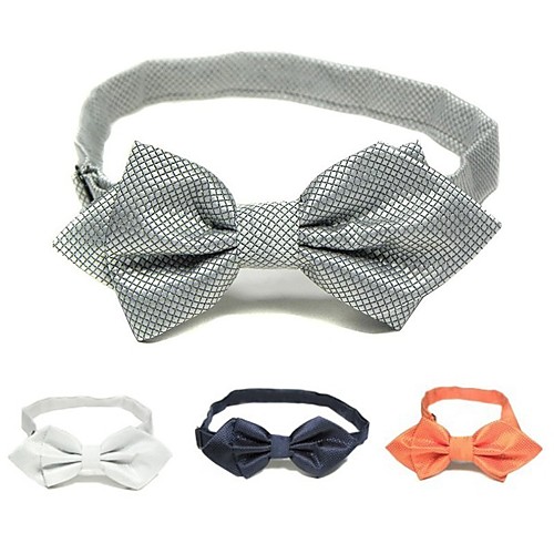 

Men's Party / Work Bow Tie - Plaid / Solid Colored