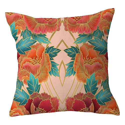 

Double Side Cushion Cover 1PC Soft Decorative Square Throw Pillow Cover Cushion Case Pillowcase for Sofa Bedroom Livingroom Outdoor Superior Quality Machine Washable Outdoor Cushion for Sofa Couch Bed Chair