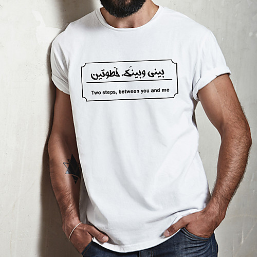 

Men's Unisex Tee T shirt Hot Stamping Graphic Prints Card Plus Size Print Short Sleeve Casual Tops Cotton Basic Fashion Designer Big and Tall White