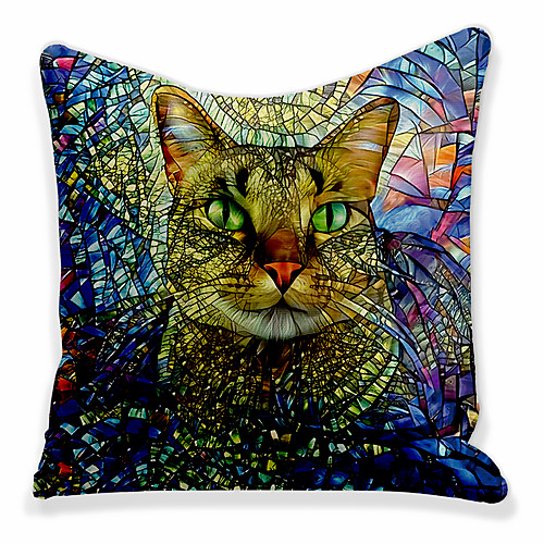 

Double Side Cushion Cover 1PC Soft Decorative Square Pillowcase for Sofa bedroom Car Chair Superior Quality Outdoor Cushion Patio Throw Pillow Covers for Garden Farmhouse Bench Couch