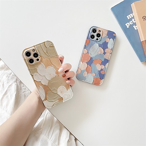 

Phone Case For Apple Back Cover iPhone 12 Pro Max 11 SE 2020 X XR XS Max 8 7 Shockproof Dustproof Tile TPU