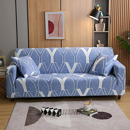 

2021 New Stylish Simplicity Print Sofa Cover Stretch Couch Slipcover Super Soft Fabric Retro Hot Sale Couch Cover