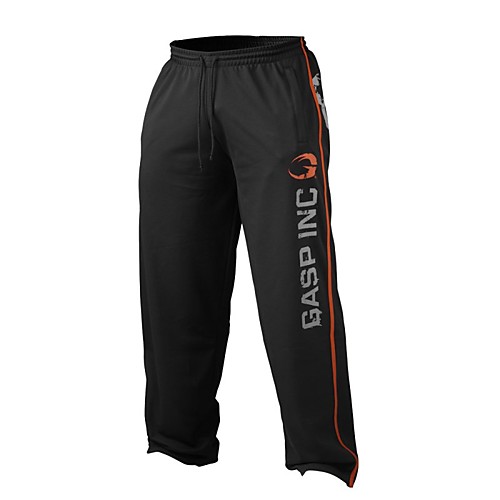 

Men's Athleisure Sports Outdoor Sports Casual Sports Pants Sweatpants Pants Letter Full Length Print Black Dark Gray Gray