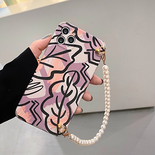 

Phone Case For Apple Back Cover iPhone 12 Pro Max 11 SE 2020 X XR XS Max 8 7 6 Shockproof Dustproof Cartoon Geometric Pattern TPU