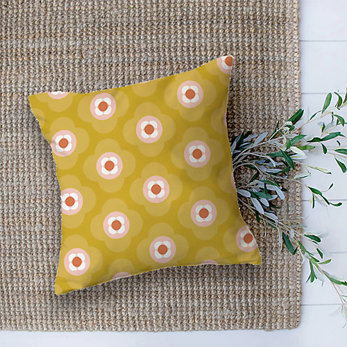 

Double Side Cushion Cover 1PC Soft Decorative Square Throw Pillow Cover Cushion Case Pillowcase for Sofa Bedroom Livingroom Outdoor Superior Quality Machine Washable