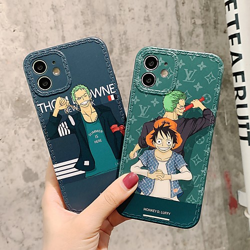 

One Piece Phone Case For Apple Back Cover iPhone 12 Pro Max 11 SE 2020 X XR XS Max 8 7 Shockproof Dustproof Cartoon TPU