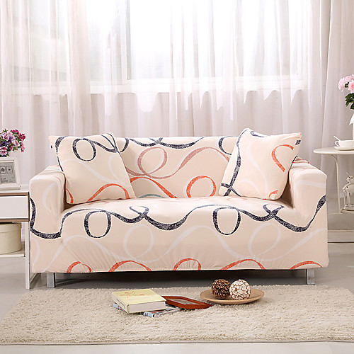

2021 New Stylish Simplicity Print Sofa Cover Stretch Couch Slipcover Super Soft Fabric Retro Hot Sale Couch Cover