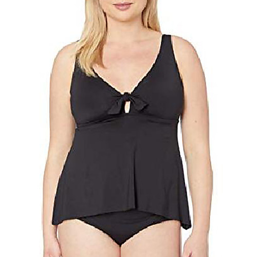 

Women's One Piece Swim Dress Swimsuit Tie Knot Solid Color Blue Purple Black Plus Size Swimwear Bathing Suits Cute Sweet