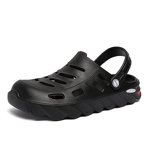 

Men's Slippers & Flip-Flops Beach Daily EVA(ethylene-vinyl acetate copolymer) Breathable White Black Dark Blue Spring Summer