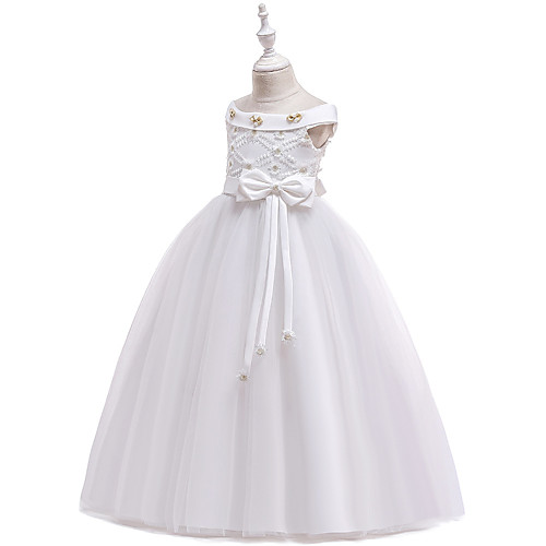

Princess Cosplay Costume Costume Girls' Movie Cosplay Christmas New Year's White Light Purple Pink Dress Christmas Halloween Children's Day Polyester / Cotton