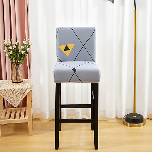 

Print Super Soft Chair Cover Stretch Removable Washable Dining Room Chair Protector Slipcovers Home Decor Dining Room Seat Cover 1 Piece