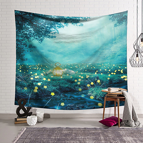 

Fantasy Fairytale Wall Tapestry Art Decor Blanket Curtain Hanging Home Bedroom Living Room Decoration Polyester