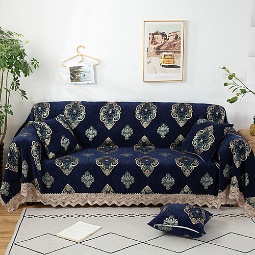 

Sofa Cover Sofa Blanket High Weight Print /Dust-Proof Non-Slip Elegant Stylish Elegant /Fit for 1-4 Cushion Couch and L Shape Sofa