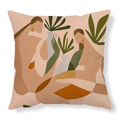 

Double Side Cushion Cover 1PC Soft Decorative Square Throw Pillow Cover Cushion Case Pillowcase for Sofa Bedroom Superior Quality Machine Washable