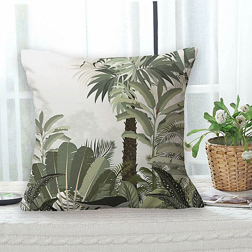 

Double Side Cushion Cover 1PC Soft Decorative Square Throw Pillow Cover Cushion Case Pillowcase for Sofa Bedroom Livingroom Outdoor Superior Quality Machine Washable Outdoor Cushion for Sofa Couch Bed Chair