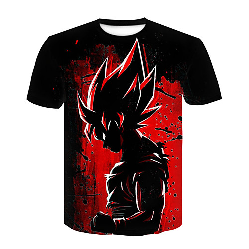 

Men's T shirt 3D Print 3D Rivet Mesh Short Sleeve Casual Tops Purple Red Green