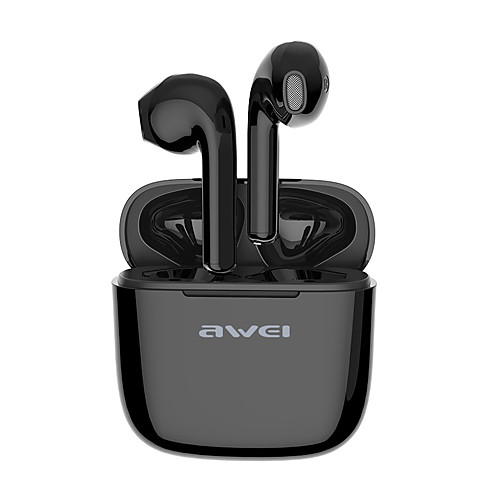 

AWEI T26 True Wireless Headphones TWS Earbuds Bluetooth5.0 Stereo with Microphone HIFI for Apple Samsung Huawei Xiaomi MI Mobile Phone