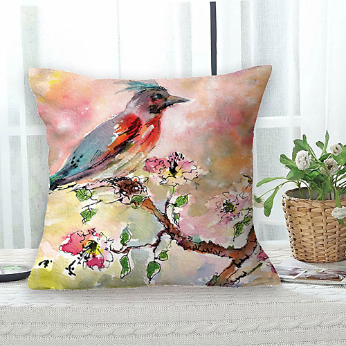 

Double Side Cushion Cover 1PC Soft Decorative Square Pillowcase for Sofa bedroom Car Chair Superior Quality Outdoor Cushion Patio Throw Pillow Covers for Garden Farmhouse Bench Couch