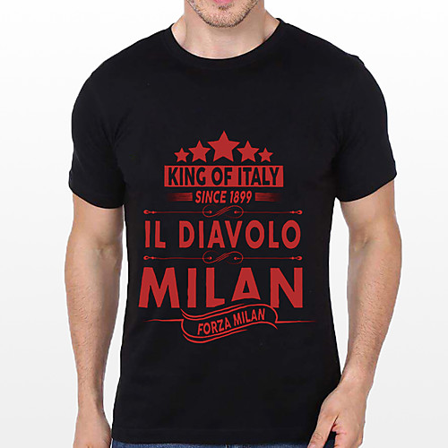 

Men's Unisex Tee T shirt Hot Stamping Graphic Prints Star Letter Plus Size Print Short Sleeve Casual Tops Cotton Basic Fashion Designer Big and Tall Black