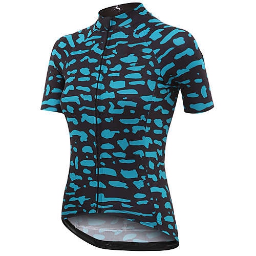 

21Grams Women's Short Sleeve Cycling Jersey Summer Spandex Polyester Black Bike Jersey Top Mountain Bike MTB Road Bike Cycling Quick Dry Moisture Wicking Breathable Sports Clothing Apparel / Stretchy