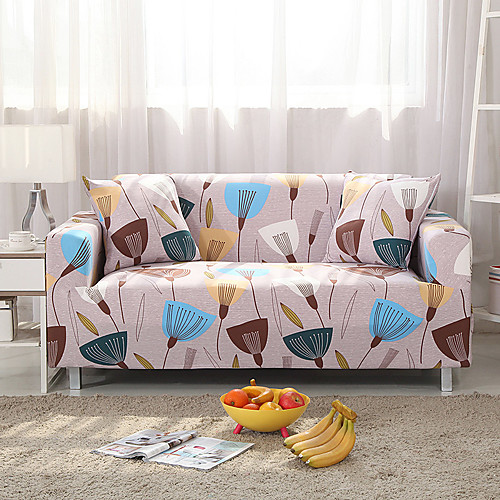 

2021 New Stylish Simplicity Print Sofa Cover Stretch Couch Slipcover Super Soft Fabric Retro Hot Sale Couch Cover