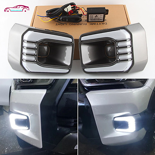 

OTOLAMPARA Car LED Daytime Running Lights Light Bulbs SMD LED 20 W 2 For Toyota 2pcs