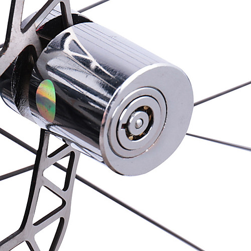 

Bike Locks Portable Locking Security For Road Bike Mountain Bike MTB Folding Bike Recreational Cycling Cycling Bicycle Metal Silver