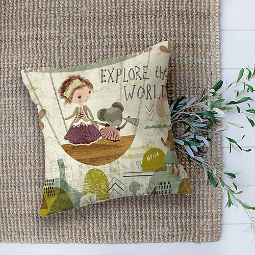 

Double Side Cushion Cover 1PC Soft Decorative Square Throw Pillow Cover Cushion Case Pillowcase for Sofa Bedroom Superior Quality Machine Washable