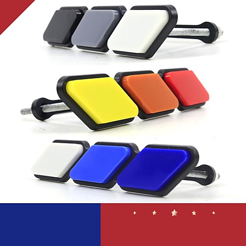 

applicable to toyota tacoma 4runner network logo on the way, grille three-color small standard modified car label