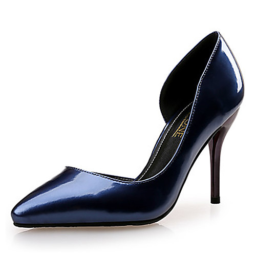

Women's Heels Stiletto Heel Pointed Toe Patent Leather Solid Colored Almond White Red