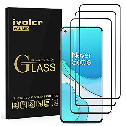 

ivoler 3 pieces armored glass protective film for oneplus 8t / oneplus 9r, [full coverage] armored glass film film tempered glass tempered glass display armored glass for oneplus 8t / oneplus 9r