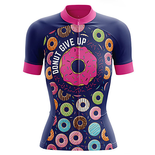 

21Grams Women's Short Sleeve Cycling Jersey Summer Spandex Polyester Black / Red Bike Jersey Top Mountain Bike MTB Road Bike Cycling Quick Dry Moisture Wicking Breathable Sports Clothing Apparel