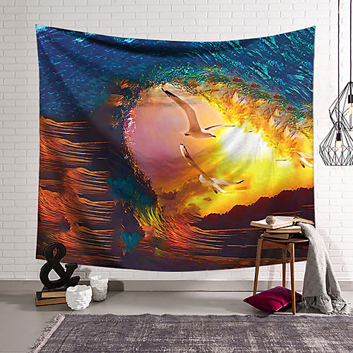 

Wall Tapestry Art Decor Blanket Curtain Hanging Home Bedroom Living Room Decoration Polyester