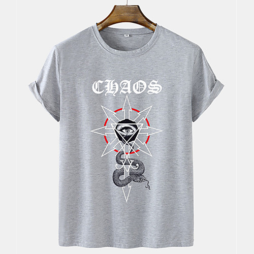 

Men's Unisex Tee T shirt Hot Stamping Graphic Prints Snake Animal Short Sleeve Casual Tops 100% Cotton Basic Fashion Designer Comfortable White Black Gray