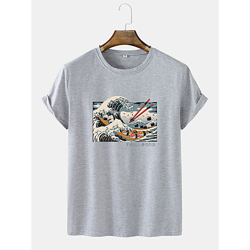 

Men's Unisex Tee T shirt Hot Stamping Graphic Prints Spray Plus Size Short Sleeve Casual Tops Cotton Basic Fashion Designer Comfortable White Black Green