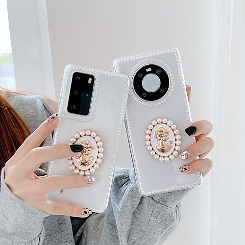 

Phone Case For Huawei Back Cover Nova 8 P40 P40 Pro Mate 40 Mate 40 Pro P30 P30 Pro Mate 30 Mate 30 Pro nova 5 pro Shockproof Dustproof Geometric Pattern TPU