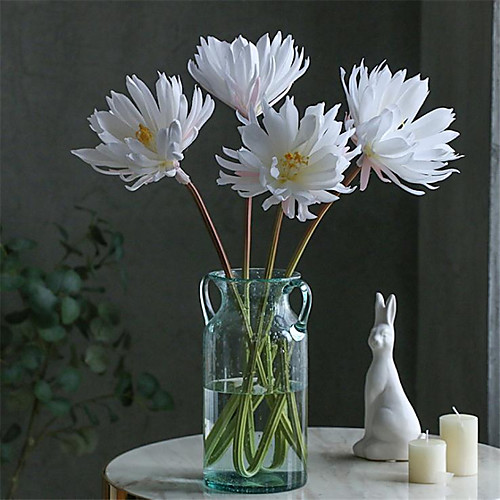 

High-grade Silk Imitation Flower Single Epiphyllum Vase Decoration 75cm