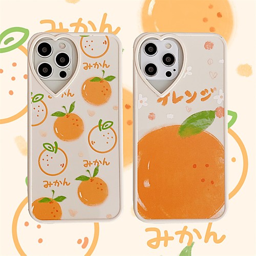 

Phone Case For Apple Back Cover iPhone 12 Pro Max 11 SE 2020 X XR XS Max 8 7 Shockproof Dustproof Food Geometric Pattern TPU