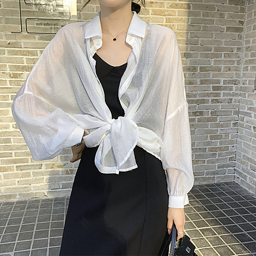 

Women's Coat Daily Wear Spring Summer Long Coat Regular Fit Casual / Daily Jacket Solid Color Others Khaki Brown Light Pine Green