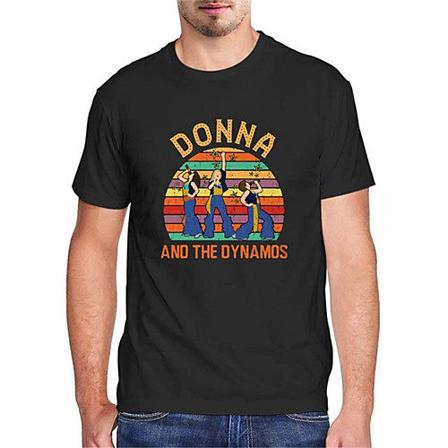 

Men's Unisex Tee T shirt Hot Stamping Cartoon Graphic Prints Letter Plus Size Print Short Sleeve Casual Tops Cotton Basic Fashion Designer Big and Tall White Black Wine