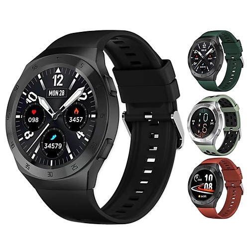 

SK1 Smartwatch Fitness Running Watch IP68 Waterproof Heart Rate Monitor Blood Pressure Measurement Call Reminder Sleep Tracker for Android iOS Men Women / Sports