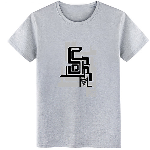 

Men's Unisex Tee T shirt Hot Stamping Graphic Graphic Prints Plus Size Print Short Sleeve Casual Tops 100% Cotton Basic Designer Big and Tall White Black Wine