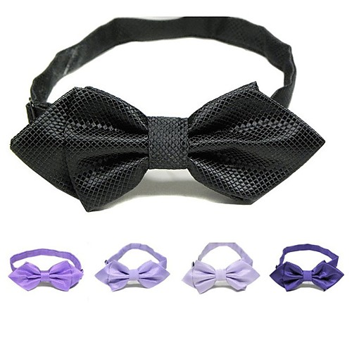 

Men's Party / Work Bow Tie - Plaid / Solid Colored