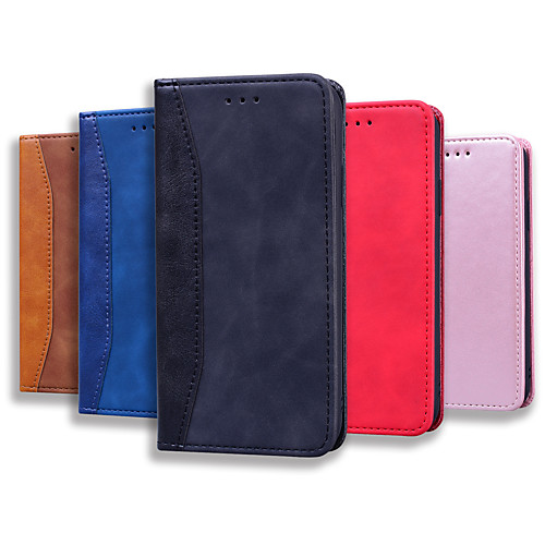 

PU Leather Wallet Phone Case for Samsung Galaxy S21 Plus S21 Ultra S20 Ultra S20 FE A52 A72 A51 A71 Flip Folio Full Body Protective Shockproof Cover with Card Holder For Samsung Galaxy Note 20 Ultra