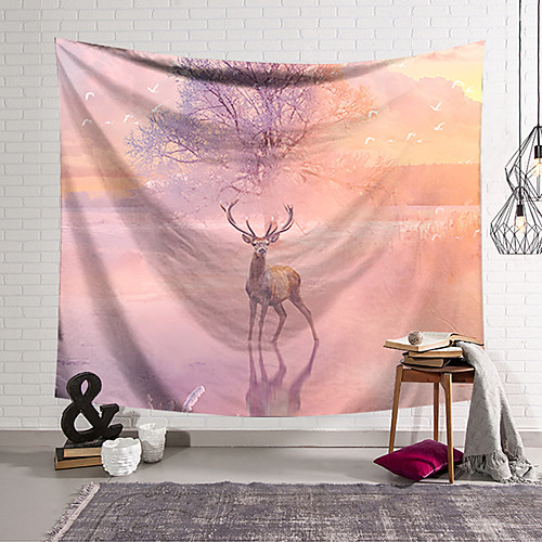 

Wall Tapestry Art Decor Blanket Curtain Hanging Home Bedroom Living Room Decoration Polyester