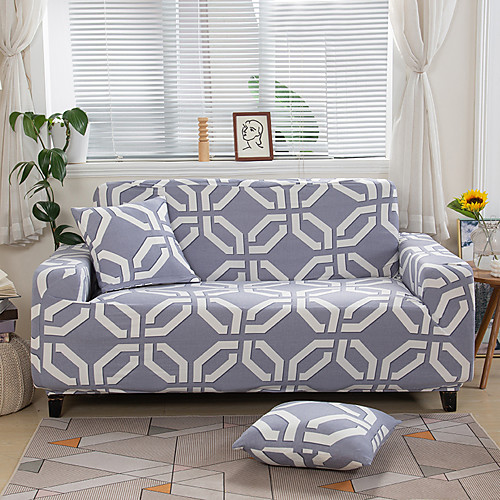 

2021 New Stylish Simplicity Print Sofa Cover Stretch Couch Slipcover Super Soft Fabric Retro Hot Sale Couch Cover