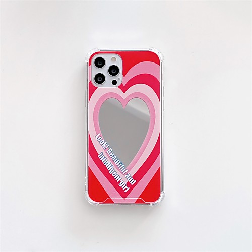 

Phone Case For Apple Back Cover iPhone 12 Pro Max 11 SE 2020 X XR XS Max 8 7 Shockproof Dustproof Heart TPU
