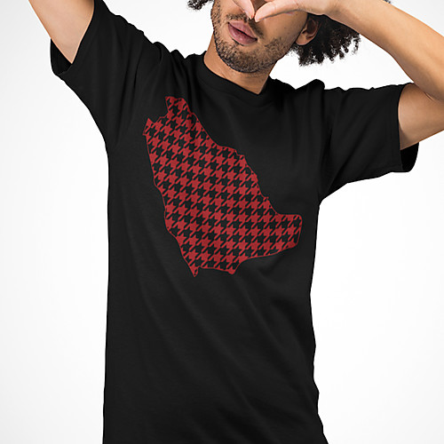 

Men's Unisex Tee T shirt Hot Stamping Abstract Graphic Prints Plus Size Print Short Sleeve Casual Tops Cotton Basic Fashion Designer Big and Tall Black